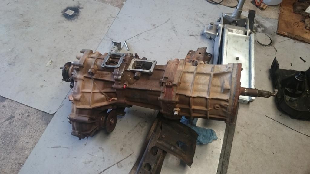 Toyota R series gearbox R150 / R151 R452 Dyna 5th gear swap